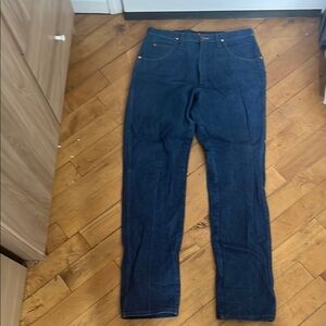 Wrangler Blue Straight Leg Jeans Classic Style